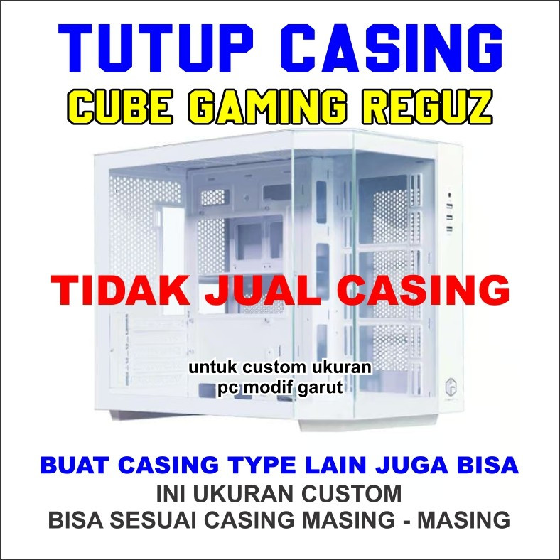 Panel LID CASING CUBE GAMING REGUZ เฉพาะฝาครอบ | Shopee Thailand