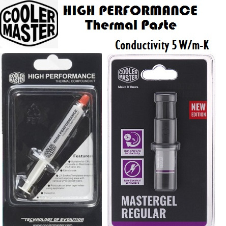 Cooler Master Thermal Paste HIGH PERFORMANCE Paste โปรเซสเซอร์ | Shopee ...
