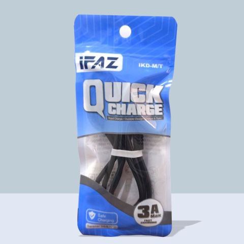 IFAZ IKD-M/T DATA CABLE (MICRO) | ( TYPE-C) | Shopee Thailand