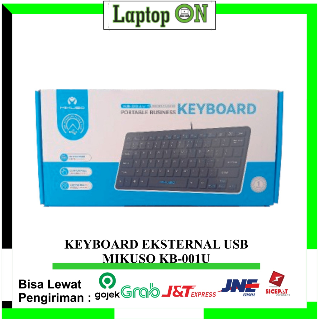 Mikuso KB-001U คีย์บอร์ด USB Mini ภายนอก / คีย์บอร์ด USB คอมพิวเตอร์ PC ...