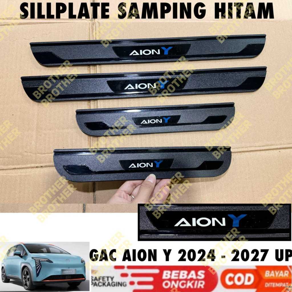 Hitam Gac AION Y 2024 2025 2026 2027 กาบข้าง สีดํา Shopee Thailand