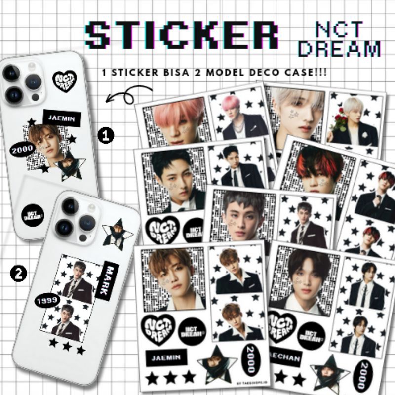 NCT DREAM STICKER CASE Ver 2 | Shopee Thailand