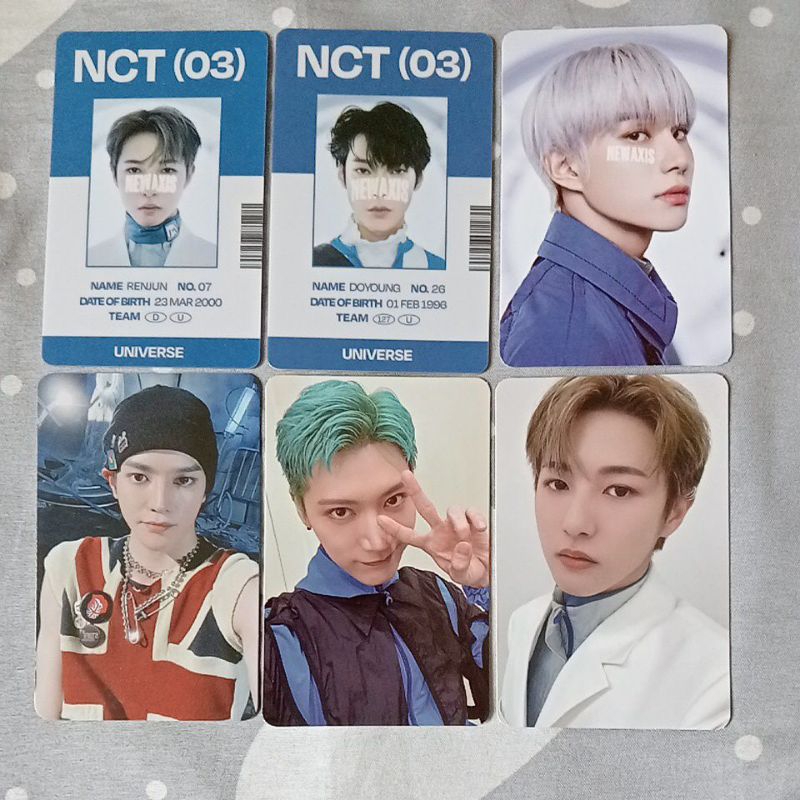 โฟโต้การ์ด Pc Renjun Doyoung Jungwoo Taeyong Ten universe สําหรับตกแต่ง