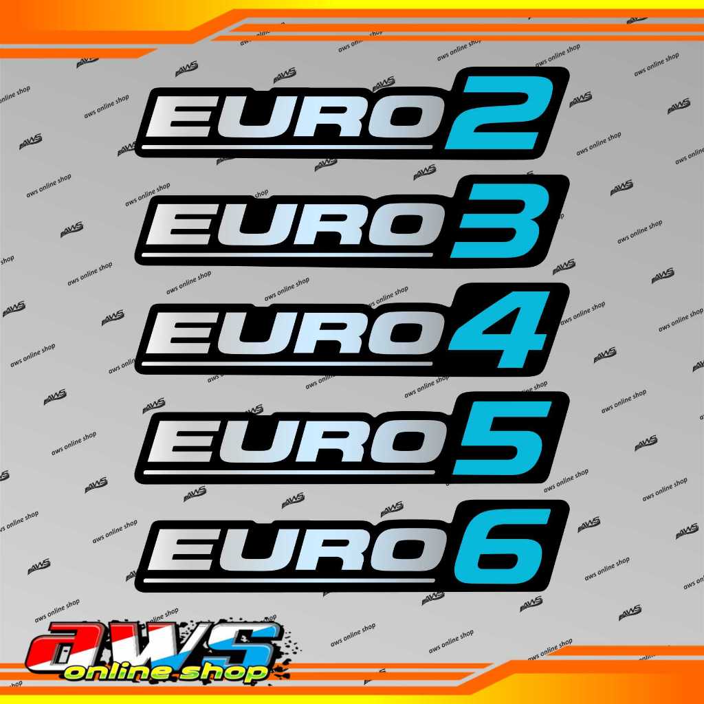 Euro 4 ETC สติ๊กเกอร์นูนสัญลักษณ์ขนาดเล็ก | Shopee Thailand