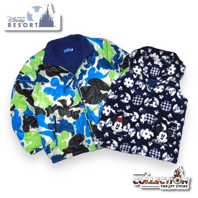 เสื้อแจ็กเก็ต ลาย Tokyo DISNEY RESORT COLORBLOCK 2 IN 1 | Shopee Thailand