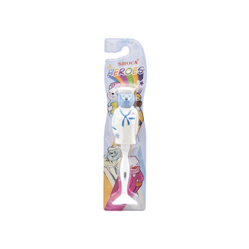 Smoca Heroes Tooth Brush แปรงสีฟันเด็ก 1 ชิ้น | Shopee Thailand