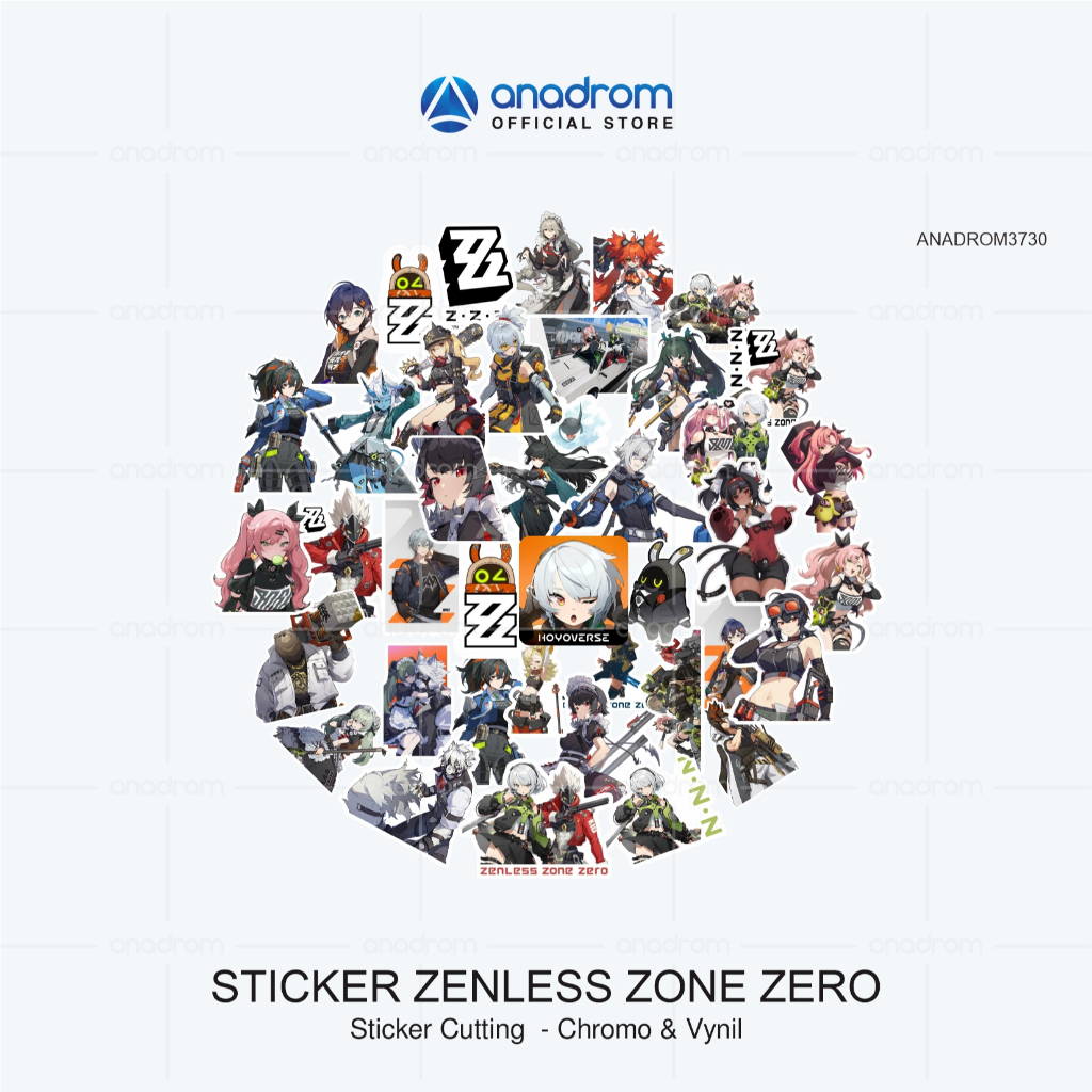 สติ๊กเกอร์ Zenless Zone Zero | สติ๊กเกอร์ตัวละคร Zenless Zone Zero ...