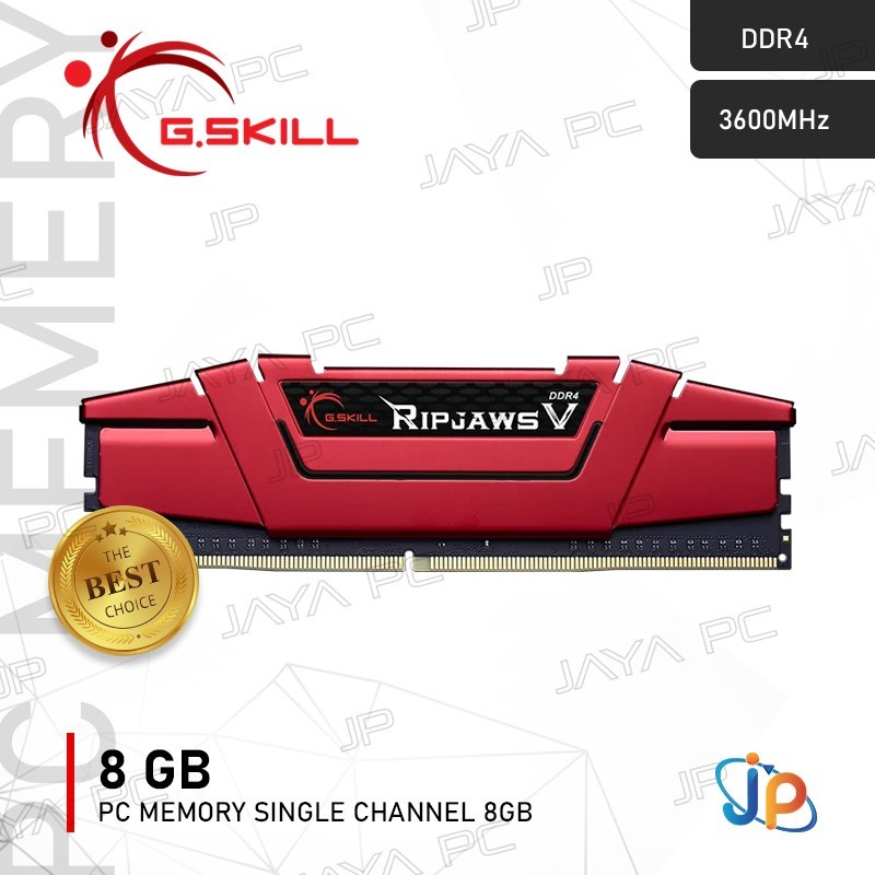 Gskill Ripjaws V DDR4 หน่วยความจํา PC28800 3600Mhz 8GB Ram | Shopee ...