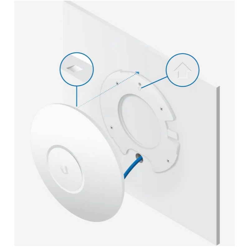 ขายึดพิมพ์ 3D สําหรับ Unifi AP AC Pro Celling / Wall / Ceiling Mount ...