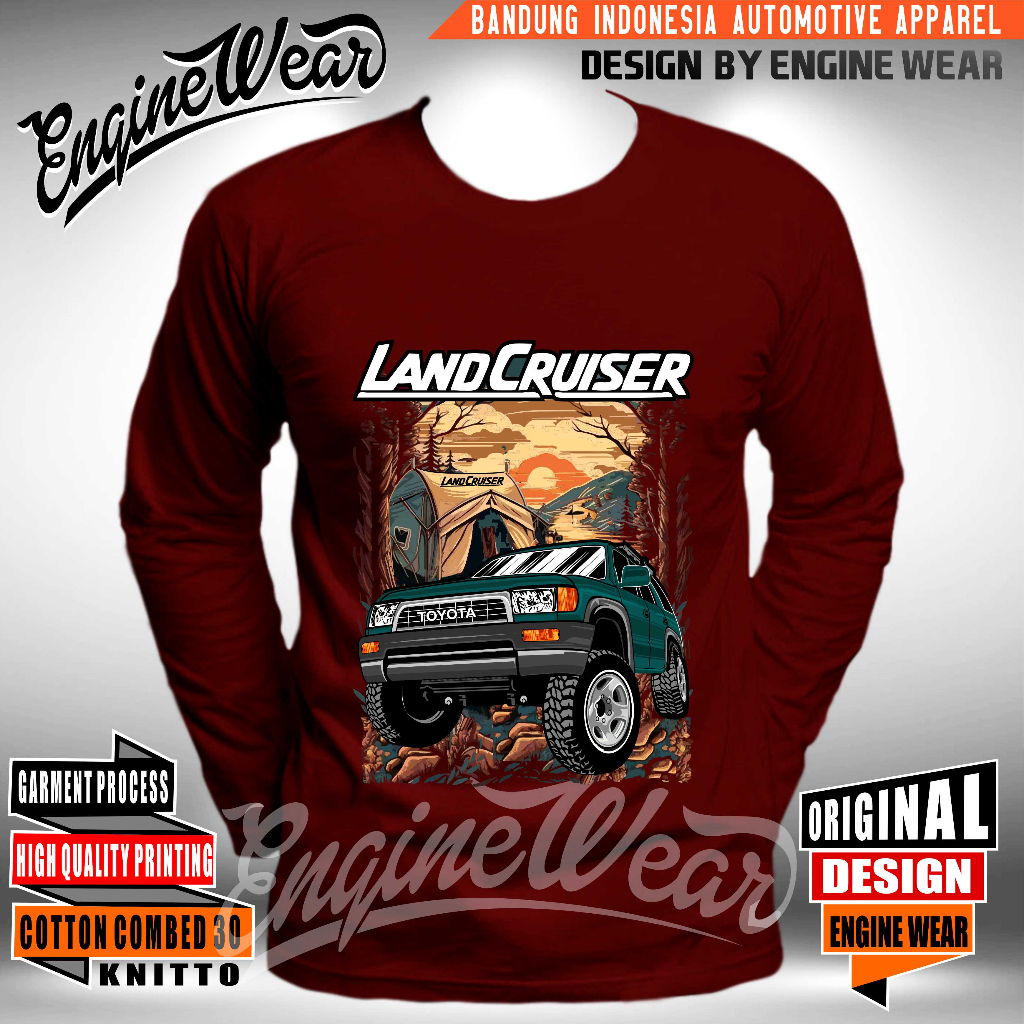 เสื้อยืด-ลาย-land-cruiser-vx80-offroad-jeep-4x4-4wd-lc-vx80-hj