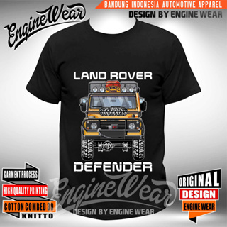 เสื้อยืด ลาย Land Rover Deffender 4WD สําหรับยานยนต์