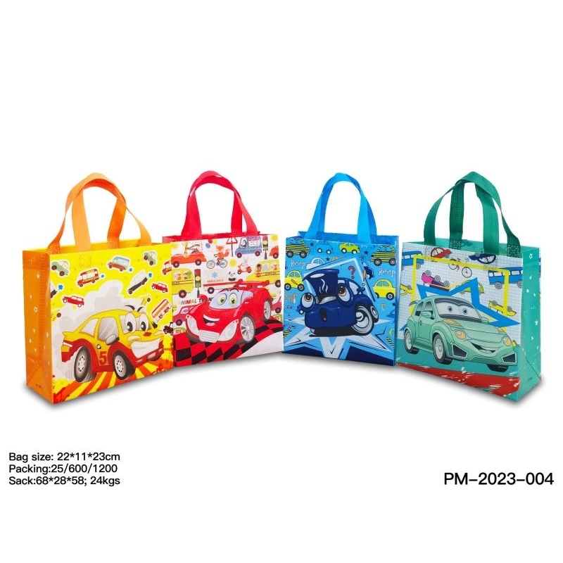 Goodie bag cars/ กระเป๋าของที่ระลึกวันเกิด สําหรับเด็ก Shopee Thailand