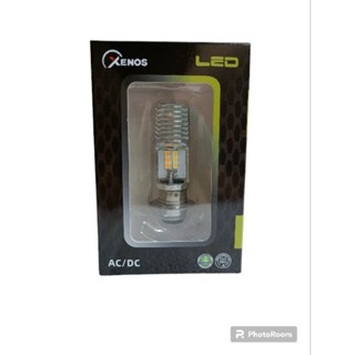 หลอดไฟรถจักรยานยนต์หลัก H6 12led 2 ด้าน AC DC matic Duck คุณภาพพรีเมี่ยม XENOS H6 Bulb