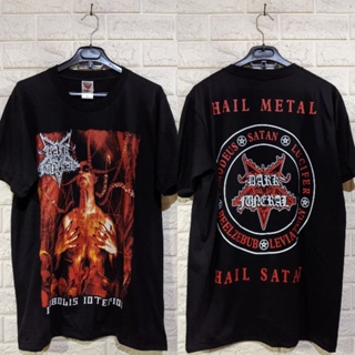 เสื้อยืด พิมพ์ลาย Dark FUNERAL BAND