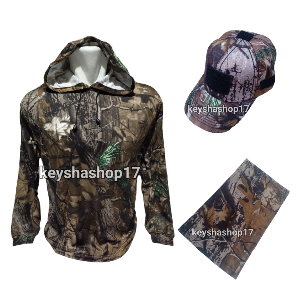REALTREE EXTRA HOODIE T-SHIRTS 1 แพ็คเกจ | Shopee Thailand