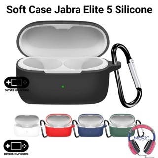 เคสซิลิโคนนิ่ม ป้องกันรอย สําหรับ Jabra Elite 5