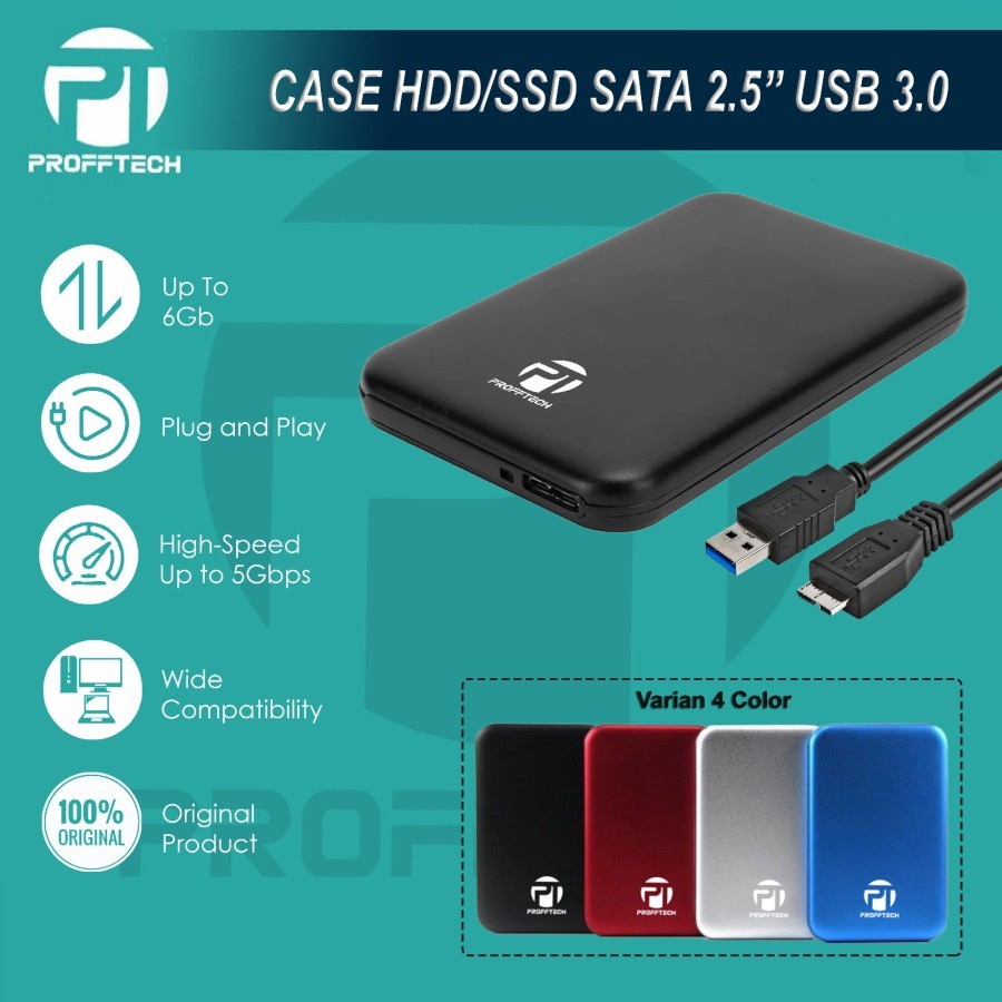 PROFF TECH CASING 3.0 HARD DISK (ALUMINIUM) .- สีแดง | Shopee Thailand