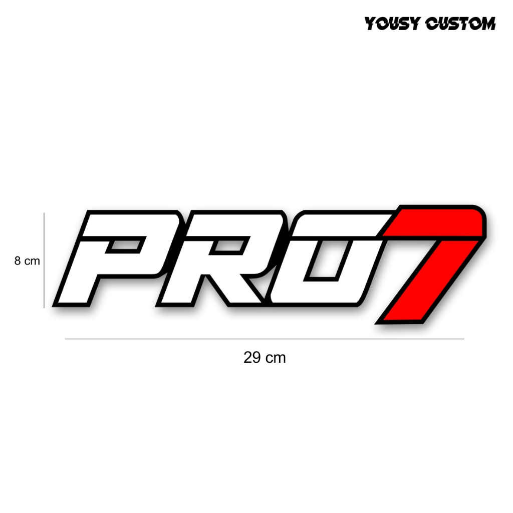 สติกเกอร์ PRO7 ปลาหมึก ปลาหมึก ลามิเนต (หน่วย) | Shopee Thailand