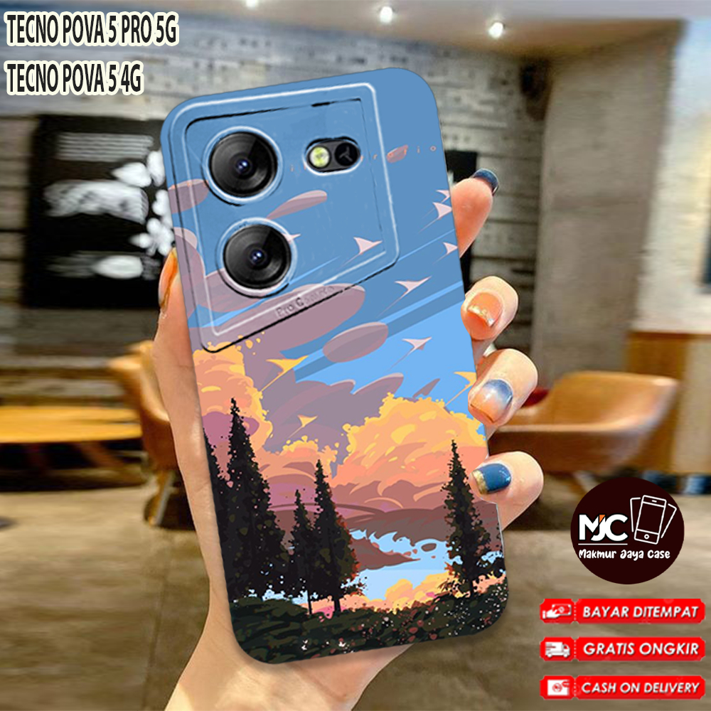Procamera SOFTCASE TECNO POVA 5 PRO 5G/ ล่าสุด TECNO POVA 5 4G MOTIF ...