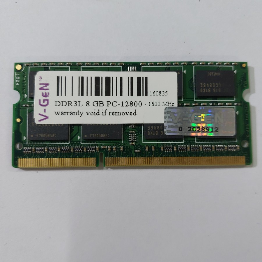 แรม sodimm ddr3 8gb 12800 vgen DDR3L 8gb 12800 vgen | Shopee Thailand