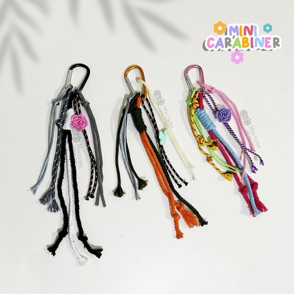 Gantungan Premium BAG CHARM/BAG CHARM MACRAME/Key Chain/BAG Hanger/NEW