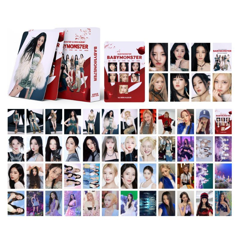 55 ชิ ้ น baemon lomocard photocard สัตว ์ ประหลาดเด ็ ก | Shopee Thailand