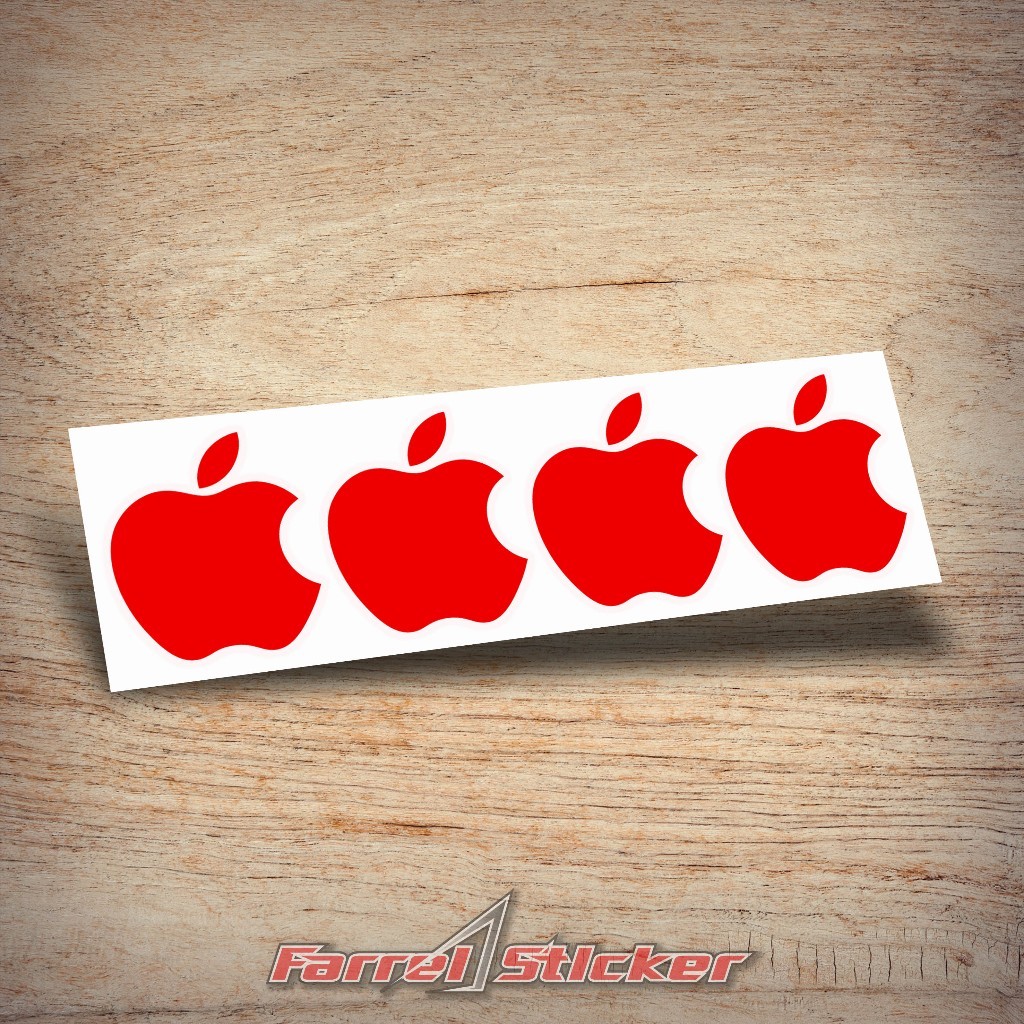 APPLE STICKER APPLE STICKER 3 CM IPHONE MACBOOK | Shopee Thailand