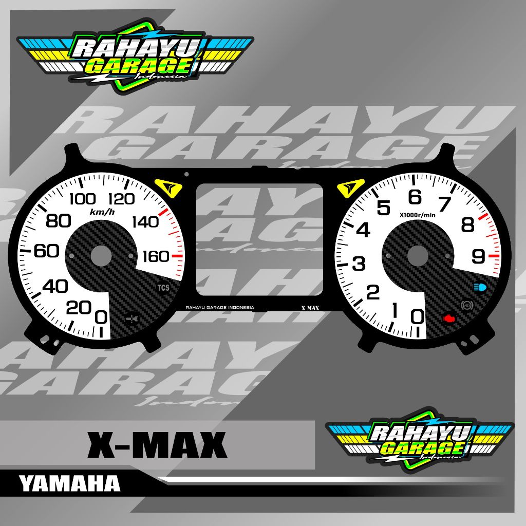 บอร์ด SPEEDOMETER แบบกําหนดเองของ Yamaha X-MAX | Shopee Thailand