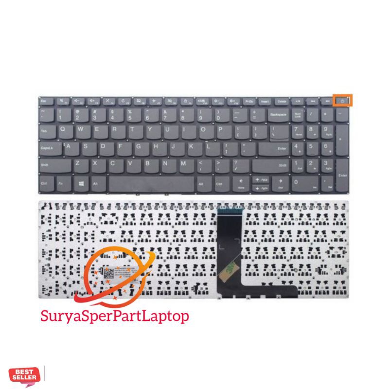 TASTIERA PER LENOVO IDEAPAD 320-15ABR 320-15ISK 320-15AST - Foto 6