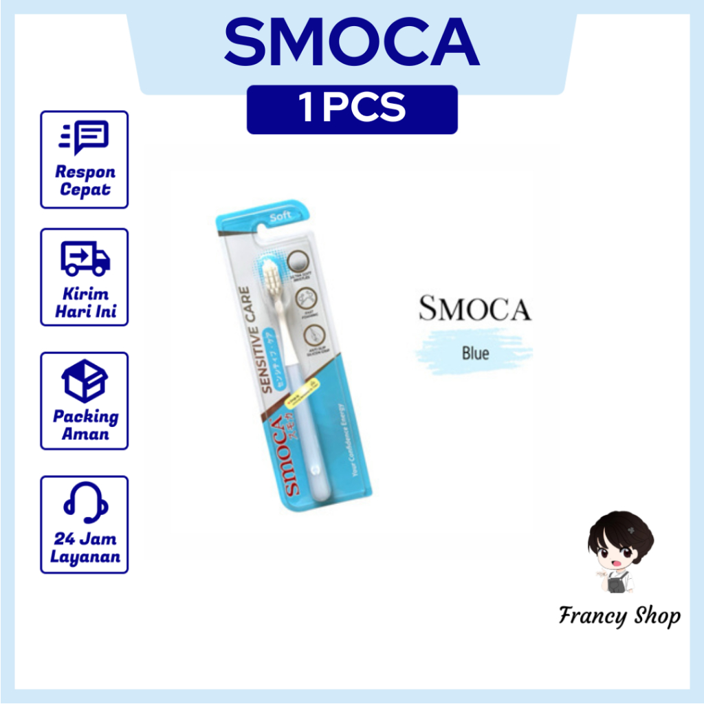 แปรงสีฟัน Smoca Sensitive Care 1 | Shopee Thailand