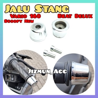 Jalu แฮนด์บาร์ โครเมี่ยม VARIO 160 BEAT DELUXE 2020 2020 2022 2023