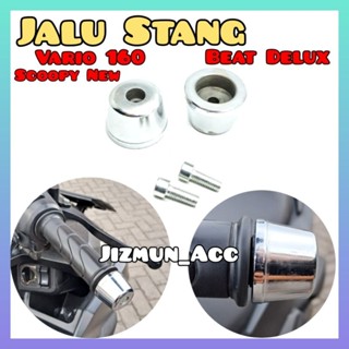 Jalu แฮนด์บาร์ โครเมี่ยม VARIO 160 BEAT DELUXE 2020 2020 2022 2023