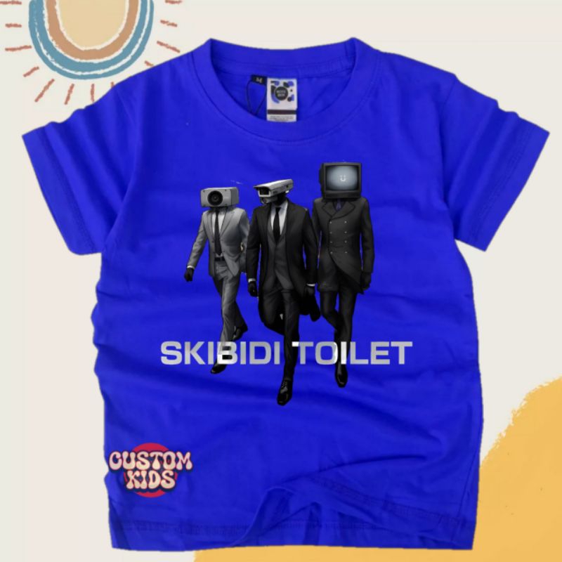 เสื้อยืด-พิมพ์ลาย-titan-army-toilet-skibidi-สําหรับเด็ก