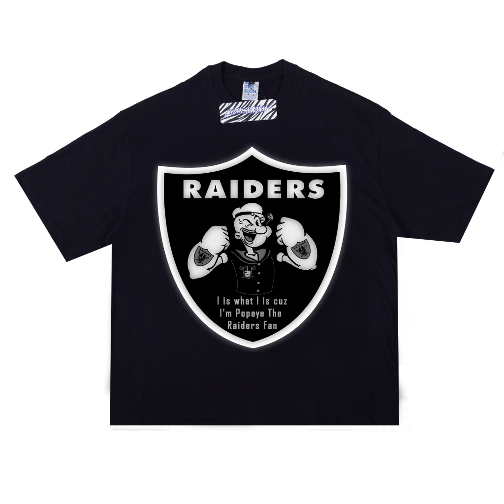 เสื้อยืด-พิมพ์ลายโลโก้-nfl-team-raiders-oakland-club-american-สไตล์วินเทจ