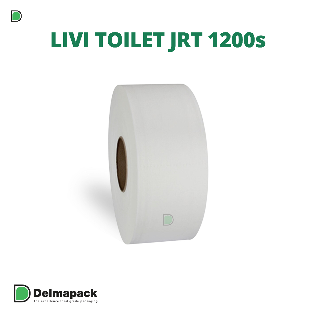 Livi eco toilet Tissue jrt 1200s (JUMBO Tissue roll)/ทิชชูโถสุขภัณฑ์ ...