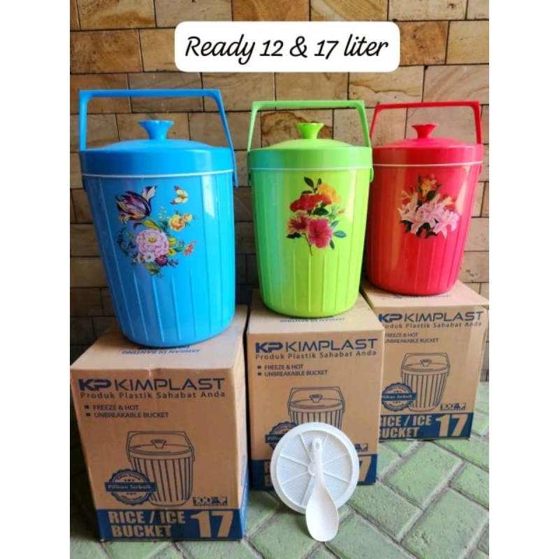 Termos kimplast ถังข ้ าว 12L/ถังน ้ ําแข ็ ง 17L/Thermos Rice Thermos ...