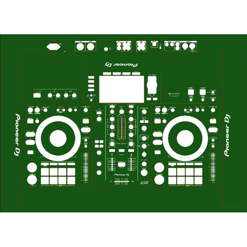 Xdj-rx 2 สติ๊กเกอร์กันรอยเครื่องดนตรีดีเจ | Shopee Thailand