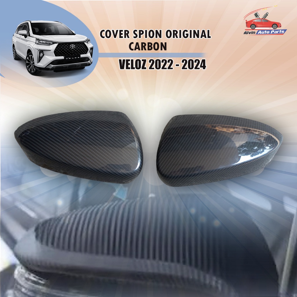 Veloz 2022 2023 2024 CARBON ORIGINAL MIRROR COVER/VELOZ 2024 CARBON ...