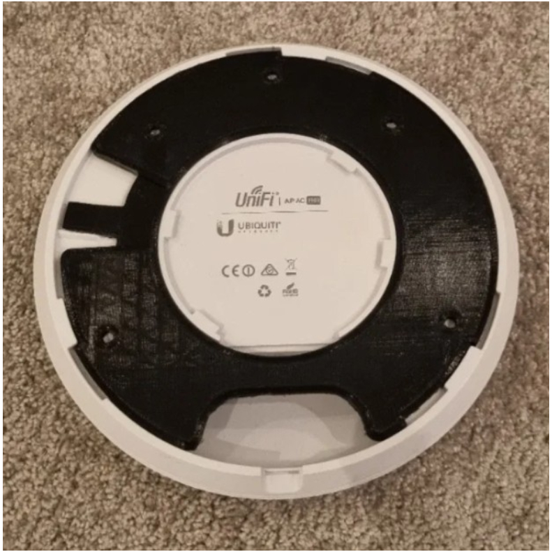 ขายึดพิมพ์ 3D สําหรับ Unifi AP AC Pro Celling / Wall / Ceiling Mount ...