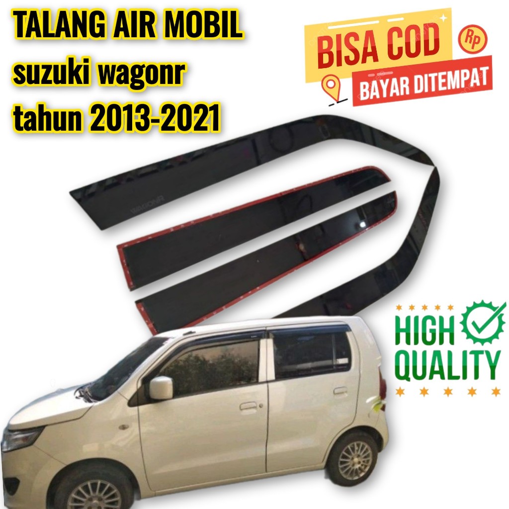 2013-2021 suzuki wagon r รางน้ํารถ รุ่น slim/นูน & flat แบน/แบน ครบชุด ...