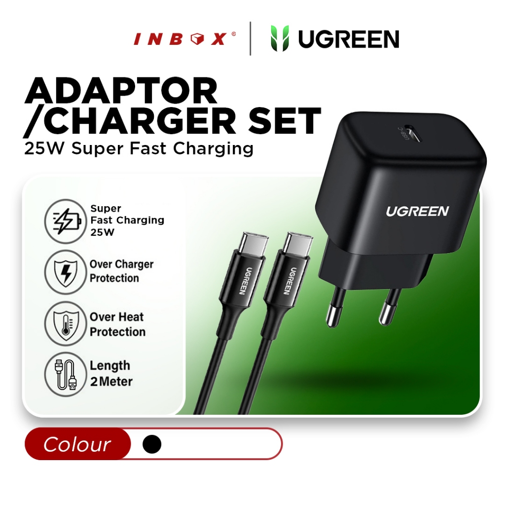 Ugreen Mini Charger Type C PD 25W QC Samsung Fast Charging Adapter ...