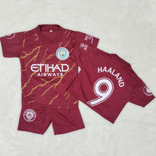 /ใหม่ล่าสุด City ชุดกีฬาฟุตบอล สําหรับเด็กผู้ชาย 2022 FUTSAL JERSEY