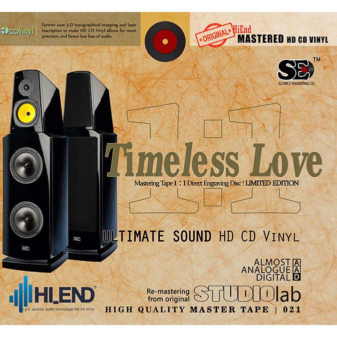 แผ่น Cd เพลง Timeless Love Ultimate Sound (นําเข้า ปิดผนึก ใหม่ รุ่น ...