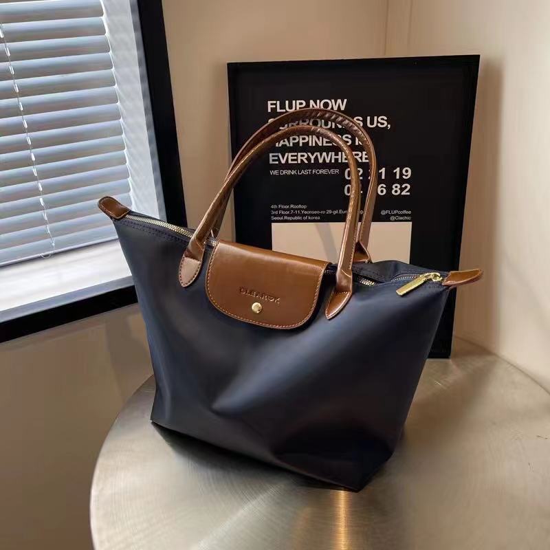 Tote Bag Shoulder TOTE FASHION IMPORT NYLON Parachute Weak Office Work