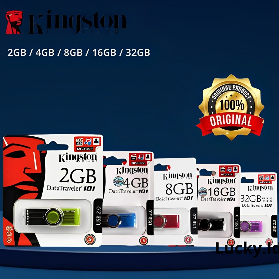 Kingston FLASHDISK แฟลชไดร์ฟ USB ความจุ 2GB 4GB 8GB 16GB 32GB ของแท้ ...
