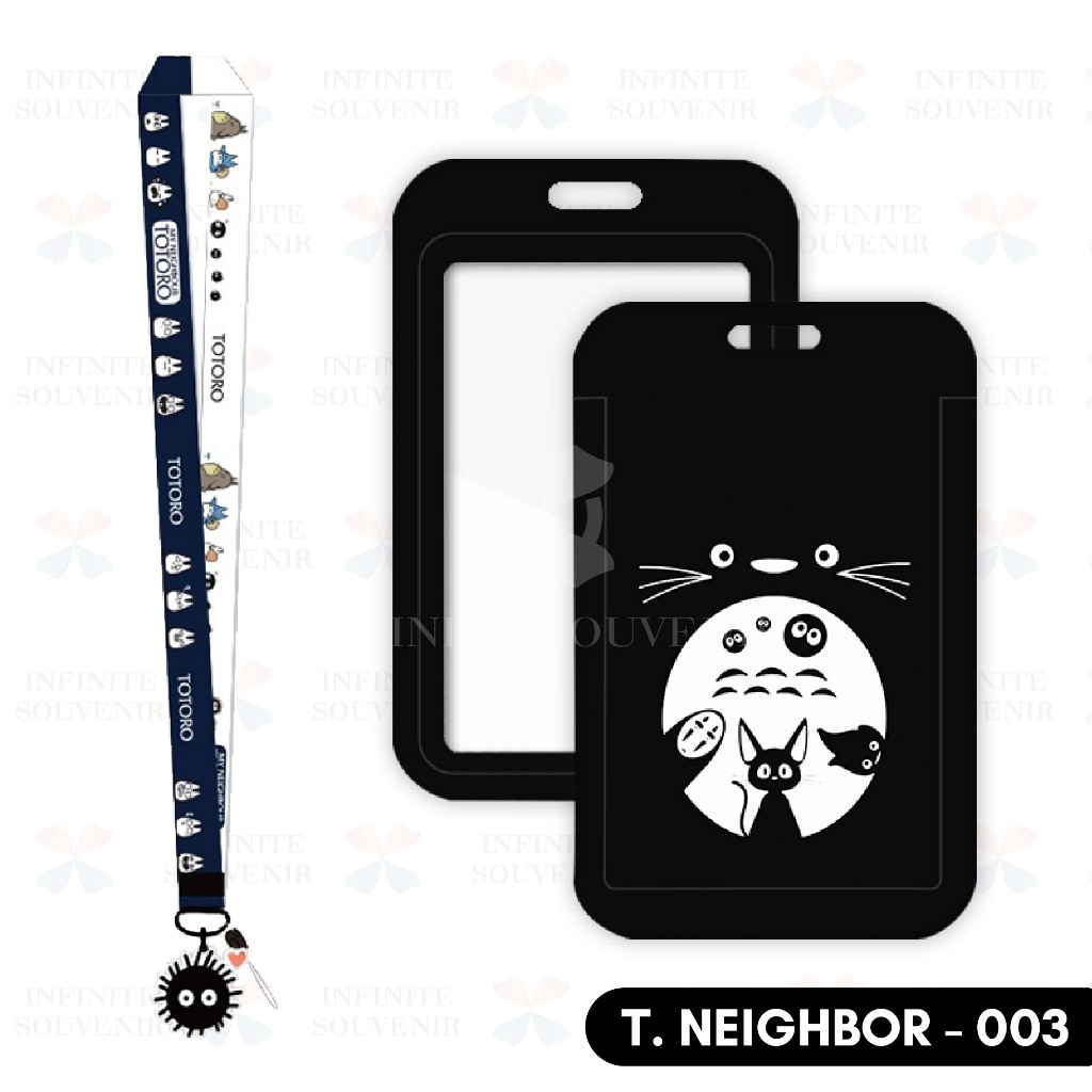 GANTUNGAN [N003] The Neighbor Totoro / Name Tag Card Holder Totoro ...