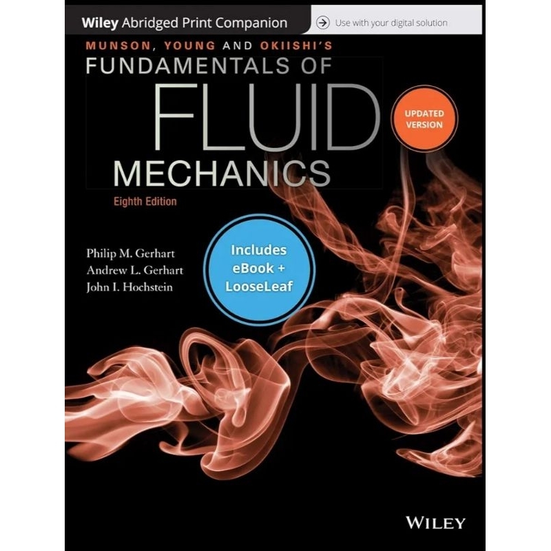 หนังสือ Fundamentals of Fluid Mechanics รุ่นที่ 8 | Shopee Thailand