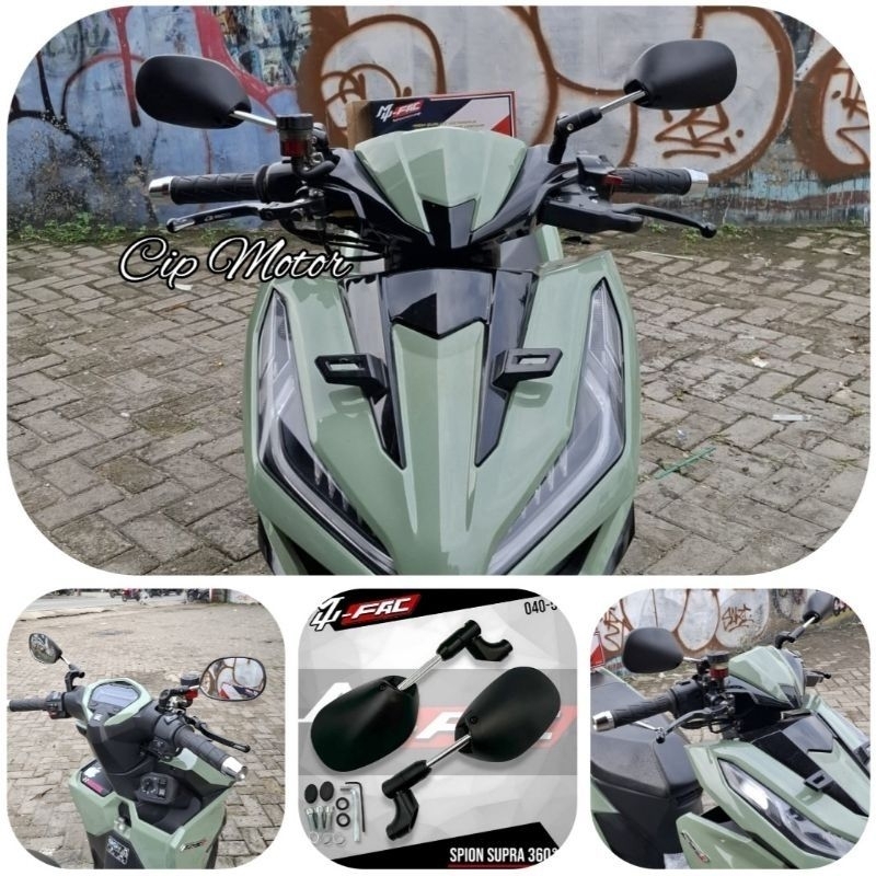 เวียดนามกระจกพับ SUPRA รุ่น Honda Beat Vario Stylo Scoopy Spacy Genio ...