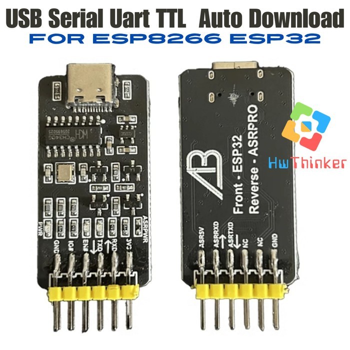 Usb serial uart ttl ch340g ch340 com asrpro 
