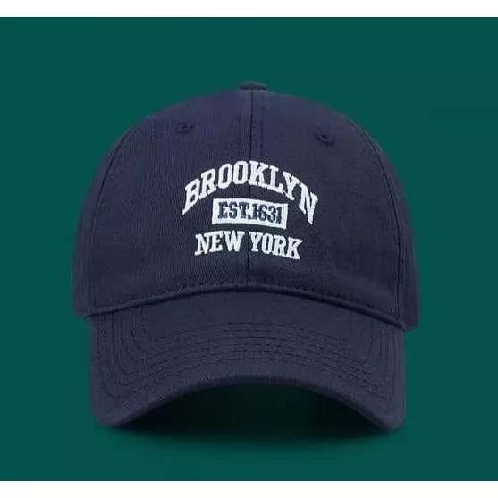 หมวกเบสบอล-ผ้าฝ้าย-50-ปักลาย-brooklyn-est-1631-new-york-คุณภาพสูง-สําหรับผู้ชาย-และผู้หญิง